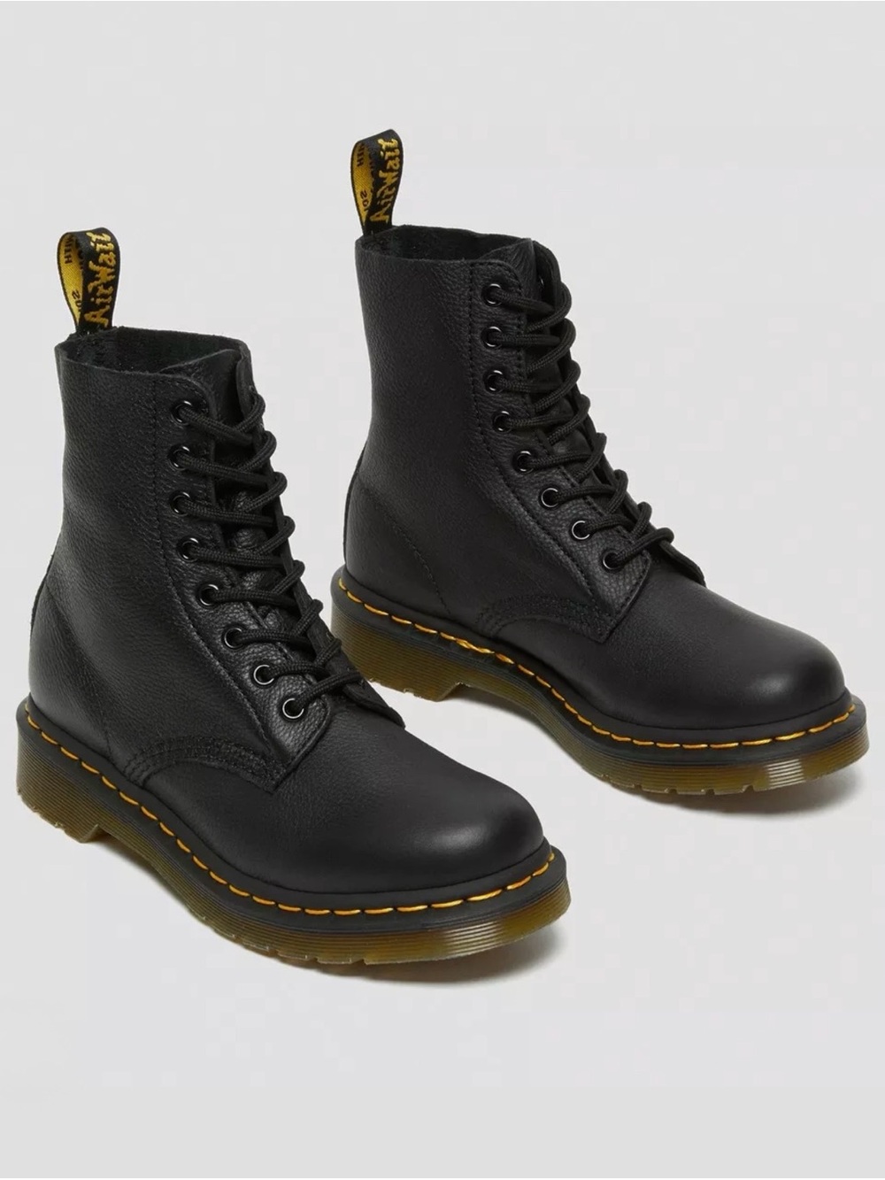 Dr. Martens Pascal Virginia Leather Lace Up Boots